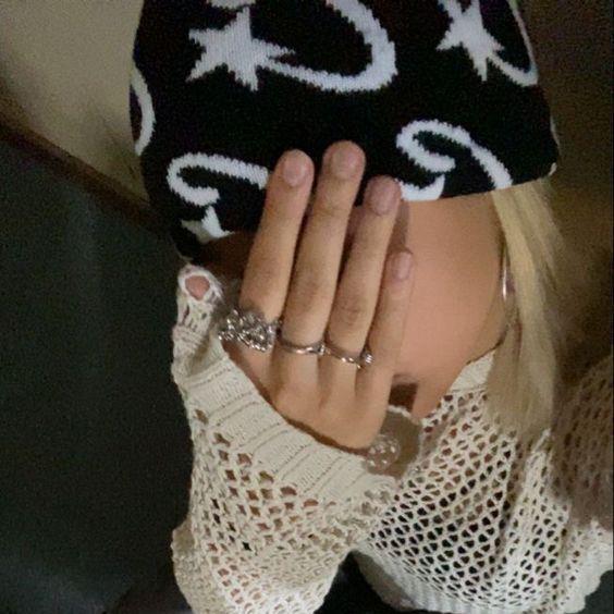 Warm Knitted Hat Wool Hip Hop Trend Fashion Beanie Hot Girl Street Letters Jacquard
