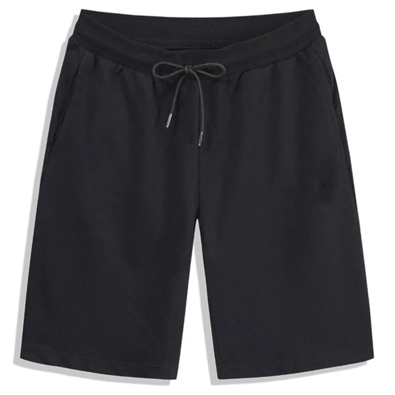 2022 Summer Men's Shorts Pure Loose Breeches Casual Sports Fitness Beach Straight Shorts Men's Clothing Costom Your Logo