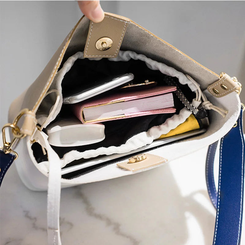 2021 Fashion Women Bag Summer Bucket Bag Women PU Leather Shoulder Bags Brand Designer Ladies Crossbody Messenger Bags Totes Sac