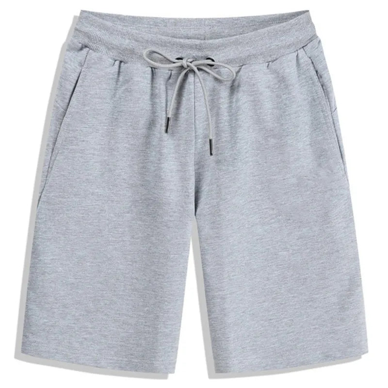 2022 Summer Men's Shorts Pure Loose Breeches Casual Sports Fitness Beach Straight Shorts Men's Clothing Costom Your Logo