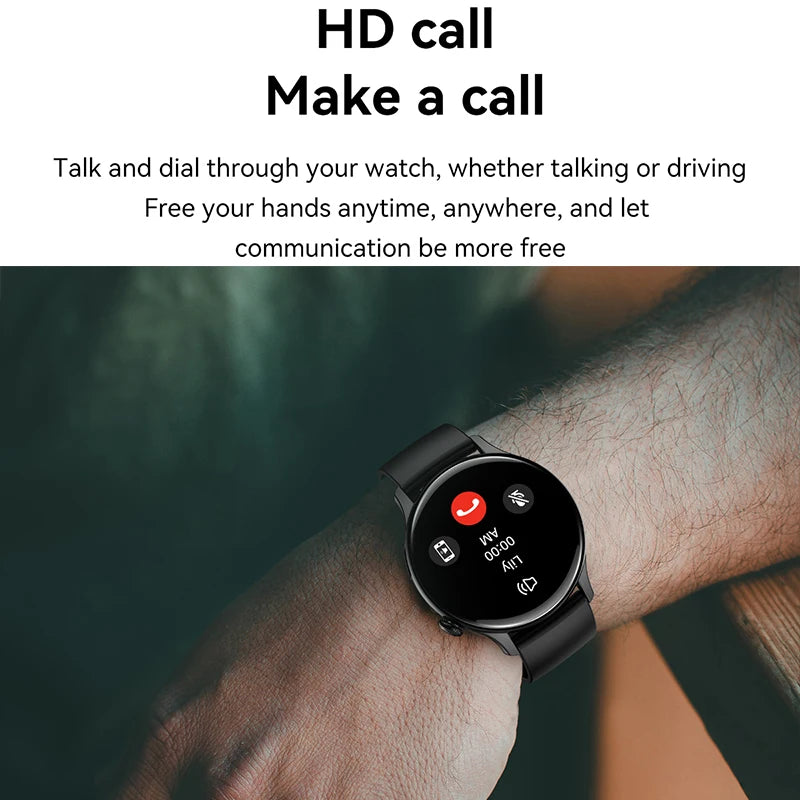 2023 New NFC Smart Watch Waterproof Sport Fitness Tracker Multifunction Bluetooth Call Smartwatch Men Woman For Huawei Xiaomi