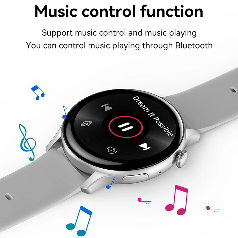 2023 New NFC Smart Watch Waterproof Sport Fitness Tracker Multifunction Bluetooth Call Smartwatch Men Woman For Huawei Xiaomi
