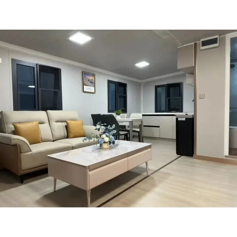 20 Ft 40 Ft 2 Bedroom Expandable Container Room Deluxe Small Mobile Prefabricated House