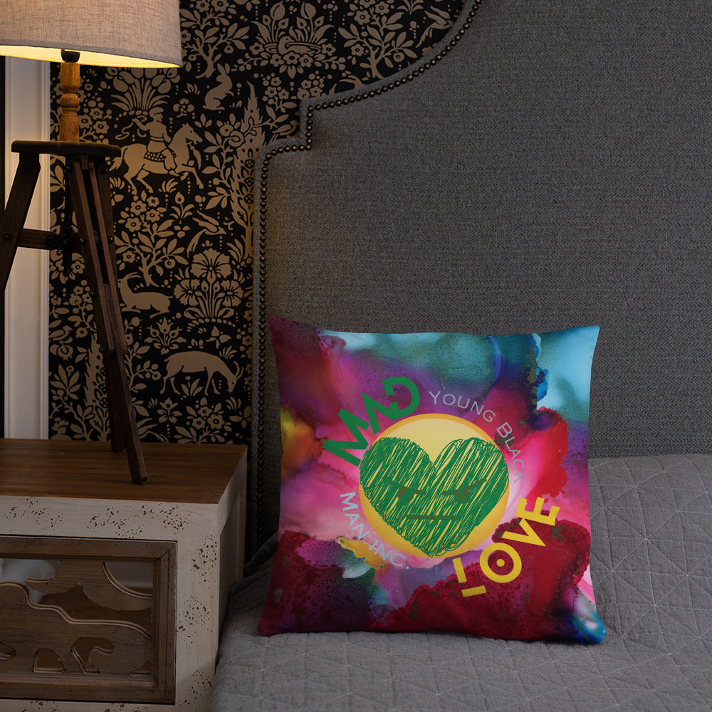 Youngblackmaninc. Mad Love Basic Pillow