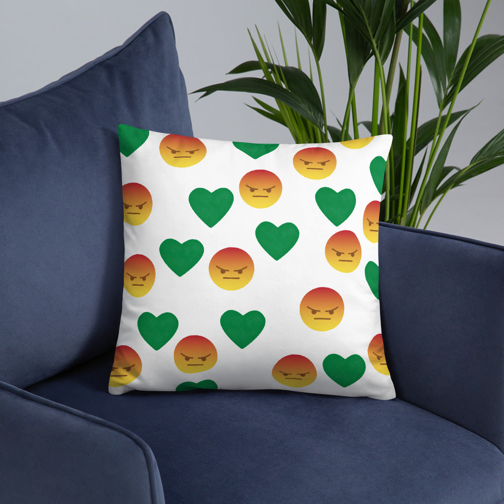 Youngblackmaninc. Mad Love Basic Pillow