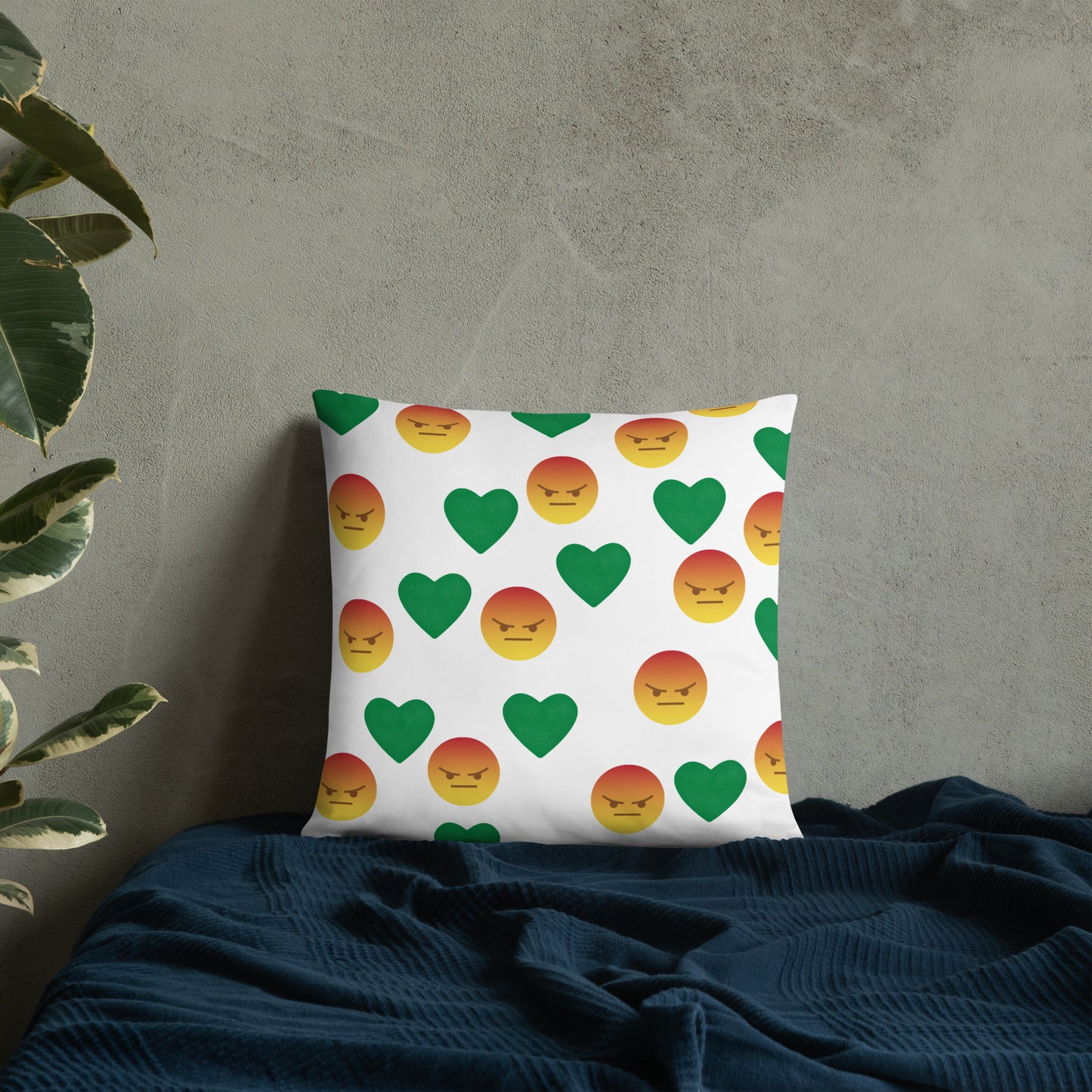 Youngblackmaninc. Mad Love Basic Pillow