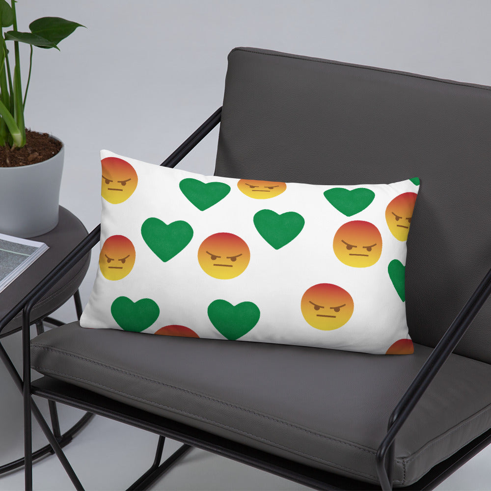 Youngblackmaninc. Mad Love Basic Pillow