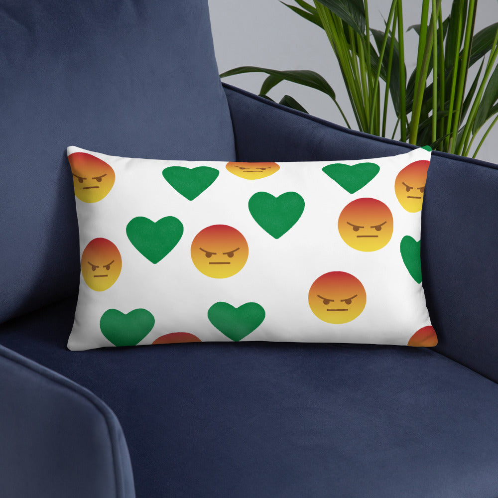 Youngblackmaninc. Mad Love Basic Pillow