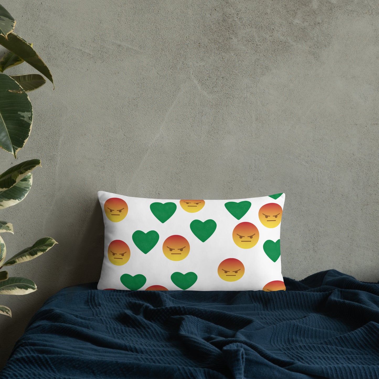 Youngblackmaninc. Mad Love Basic Pillow