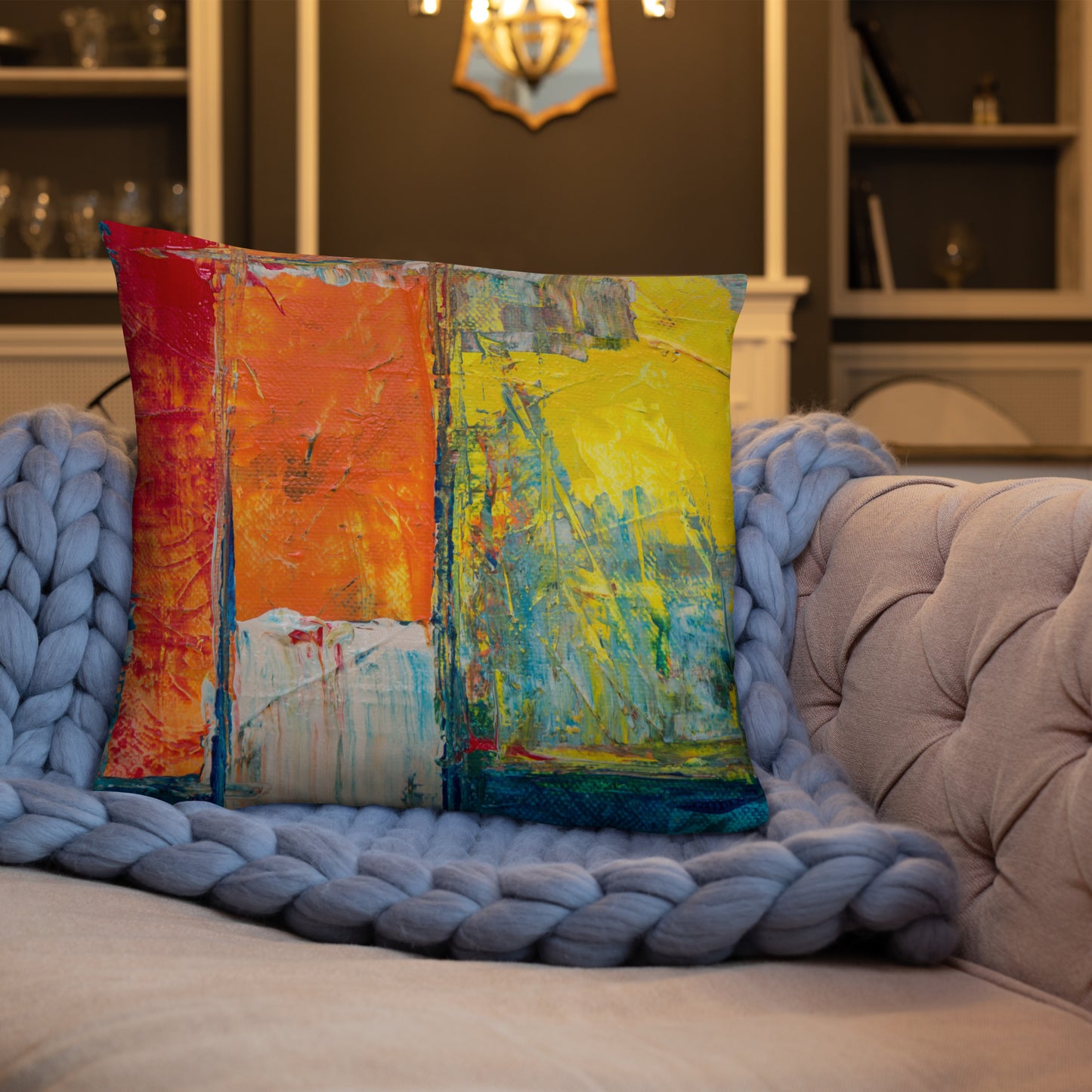 Youngblackmaninc. Mad Love Basic Pillow