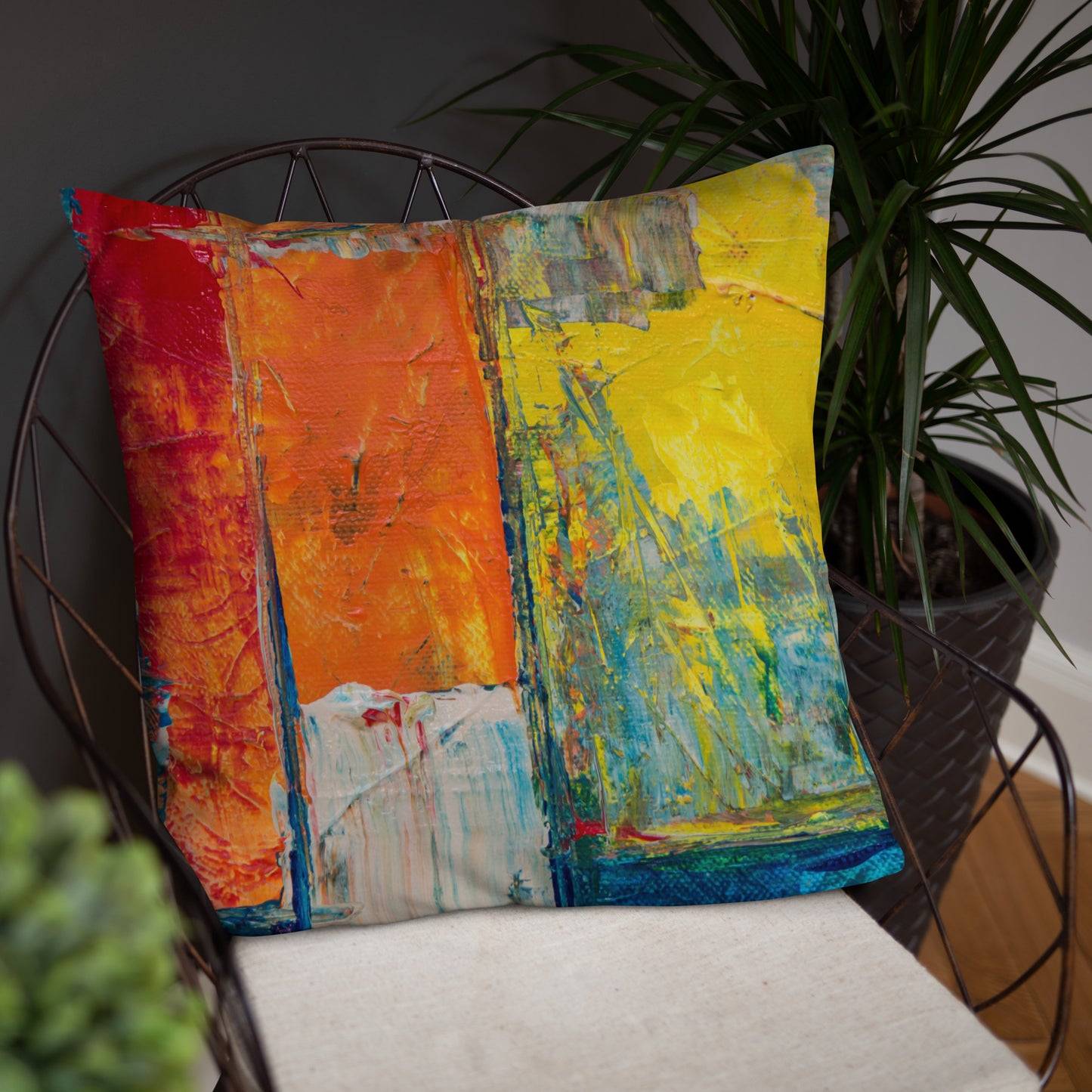 Youngblackmaninc. Mad Love Basic Pillow