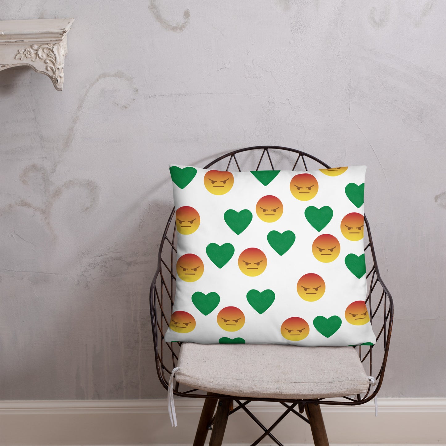 Youngblackmaninc. Mad Love Basic Pillow