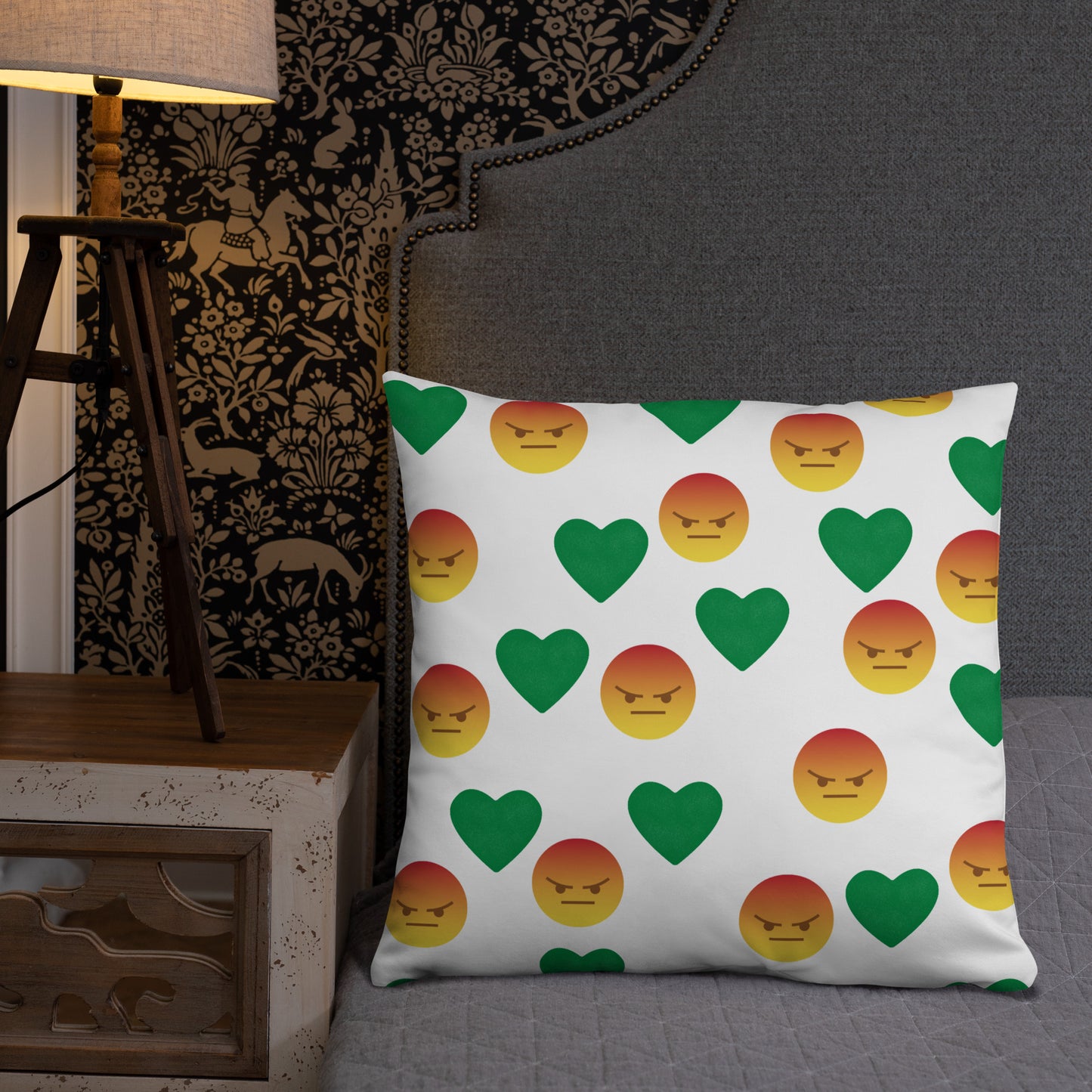Youngblackmaninc. Mad Love Basic Pillow