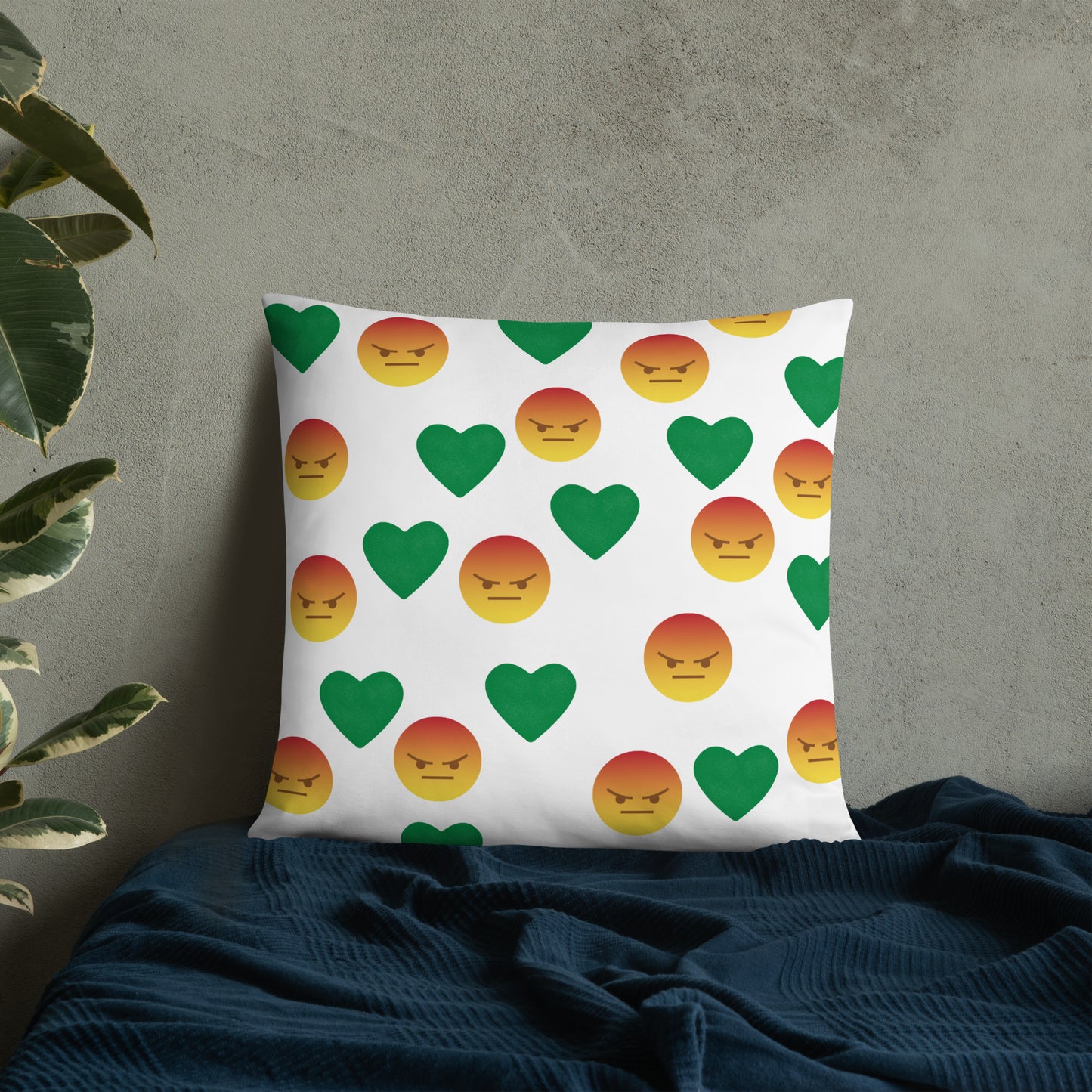 Youngblackmaninc. Mad Love Basic Pillow