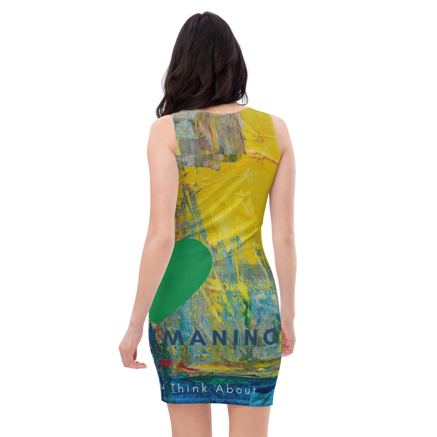 Youngblackmaninc. Mad Love Sublimation Cut & Sew Dress