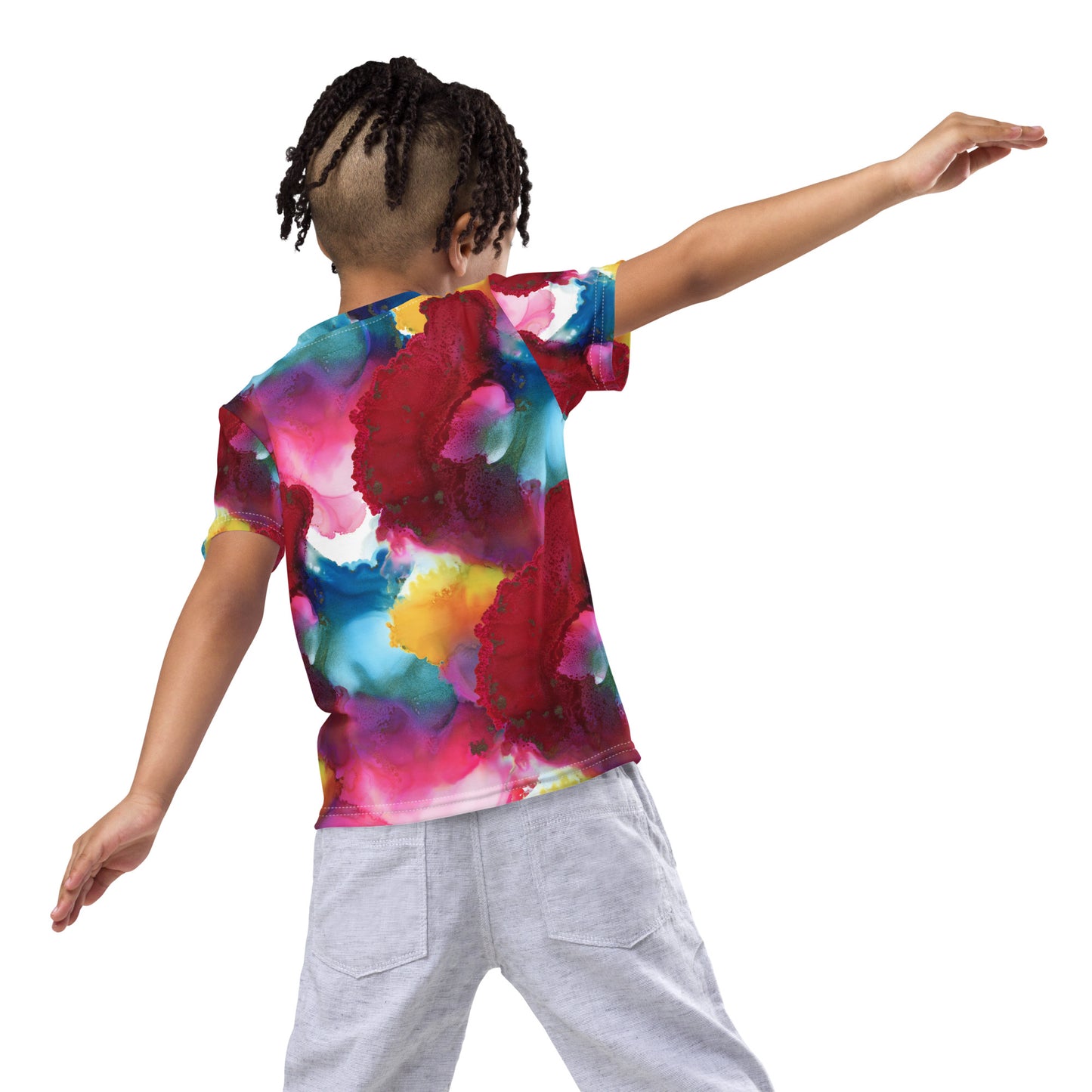 Youngblackmaninc. Mad Love Kids crew neck t-shirt