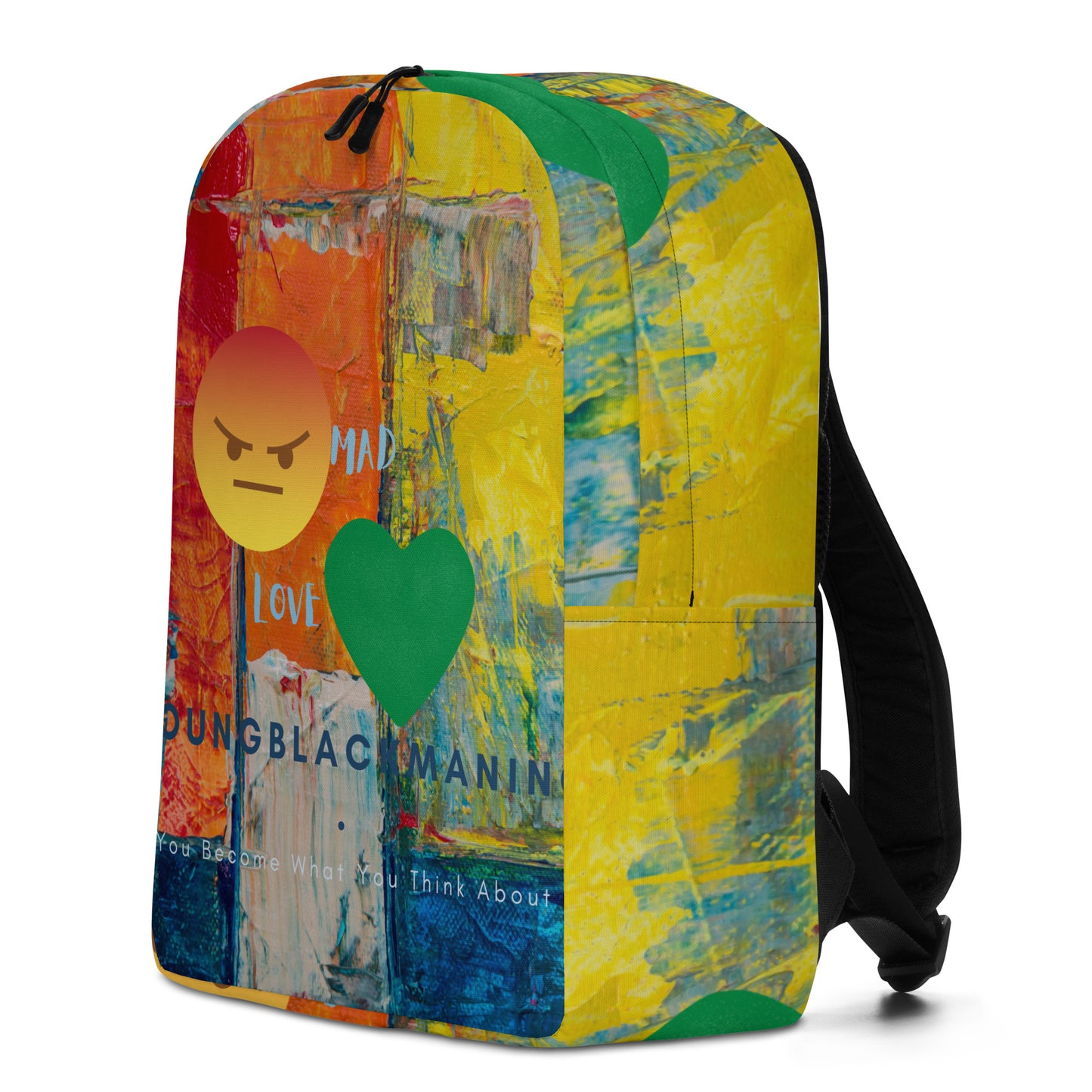 Youngblackmaninc. Mad Love Minimalist Backpack
