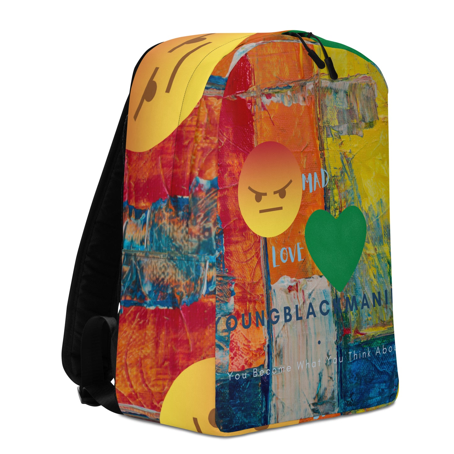 Youngblackmaninc. Mad Love Minimalist Backpack
