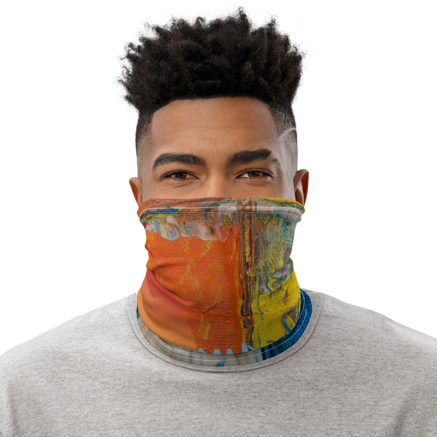 Youngblackmaninc. Mad Love Neck Gaiter
