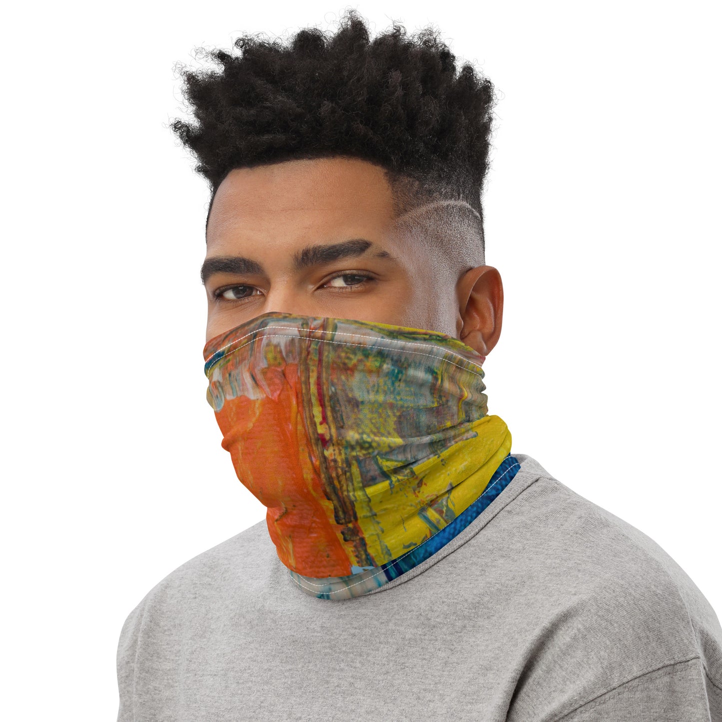 Youngblackmaninc. Mad Love Neck Gaiter