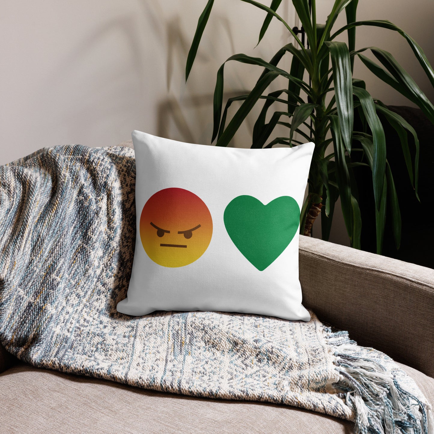 Youngblackmaninc. Mad Love Premium Pillow