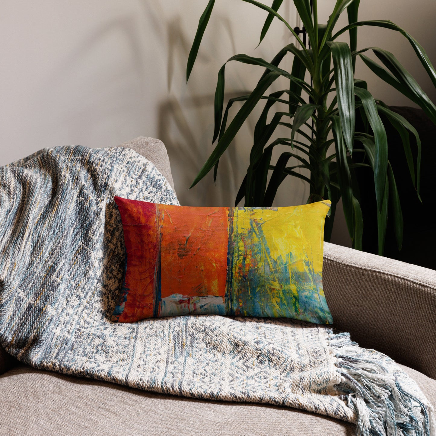 Youngblackmaninc. Mad Love Premium Pillow