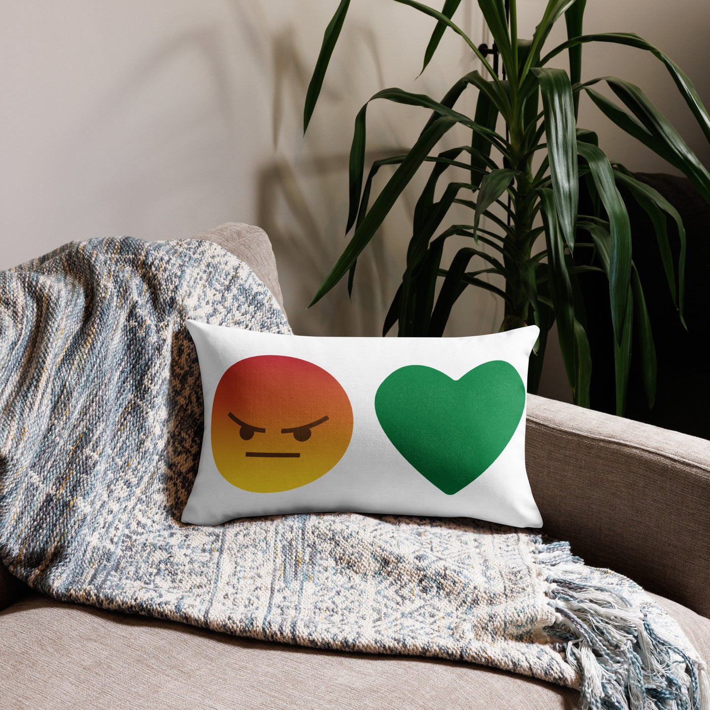 Youngblackmaninc. Mad Love Premium Pillow