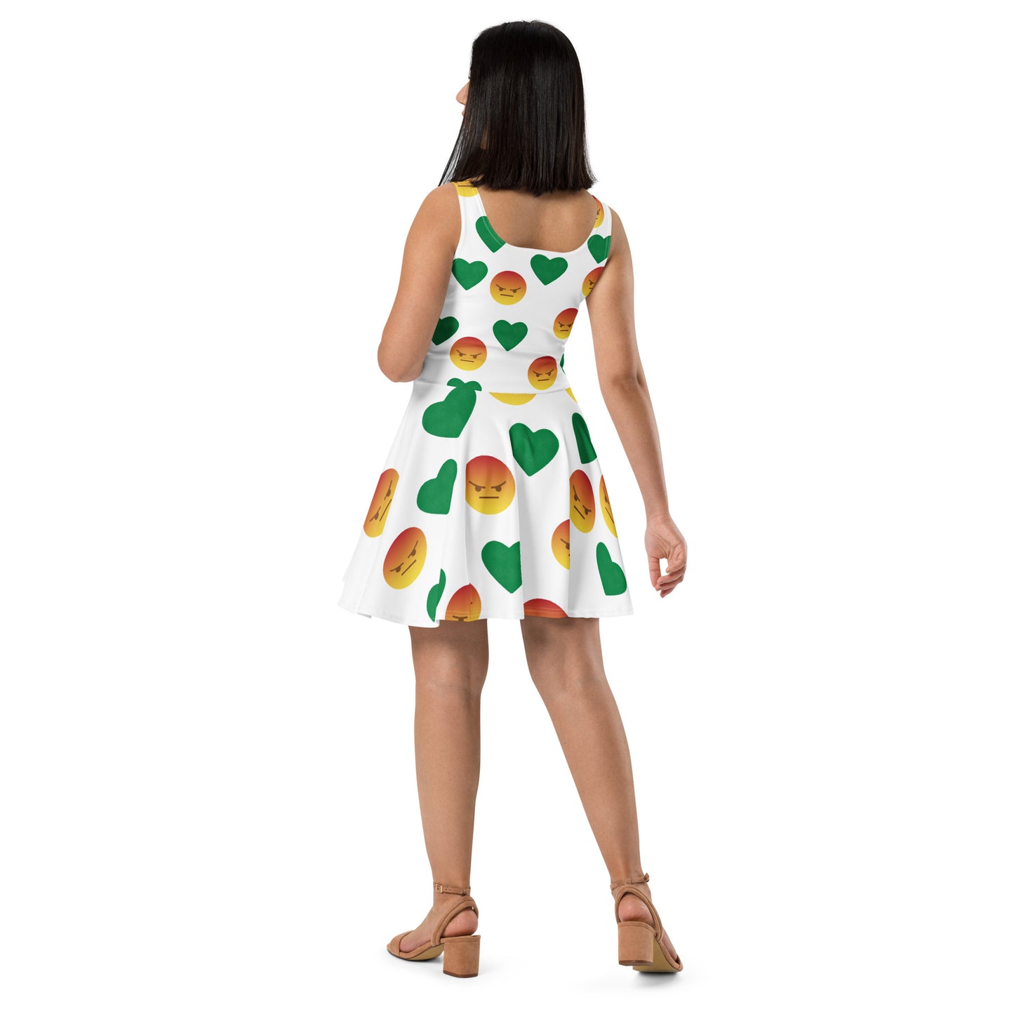 Youngblackmaninc. Mad Love Skater Dress