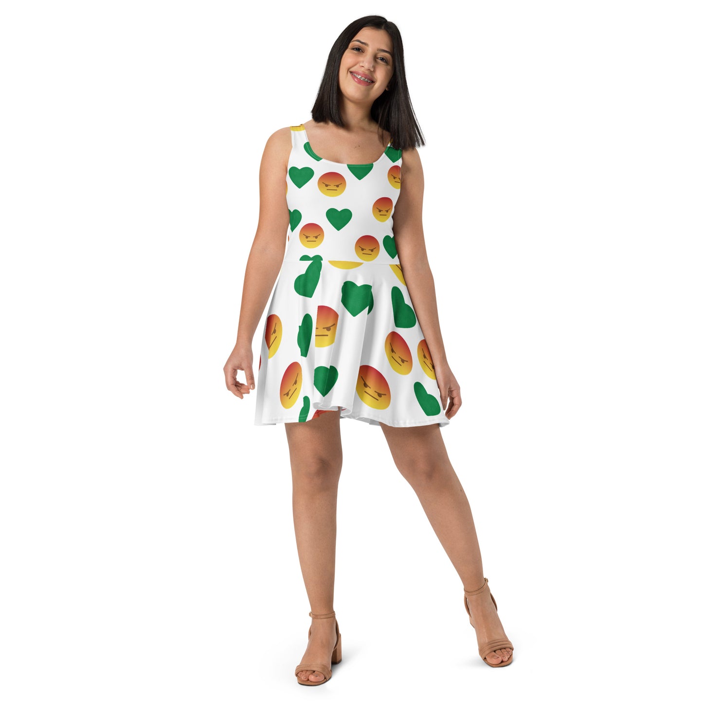 Youngblackmaninc. Mad Love Skater Dress