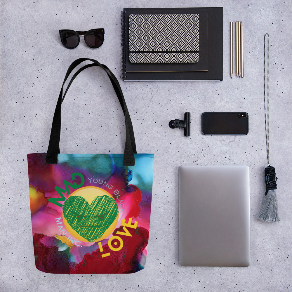 youngblackmaninc. Mad Love Tote bag