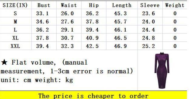 High Collar Long Sleeve Nightclub Velvet Burnt Flower Padded Shoulder Dress