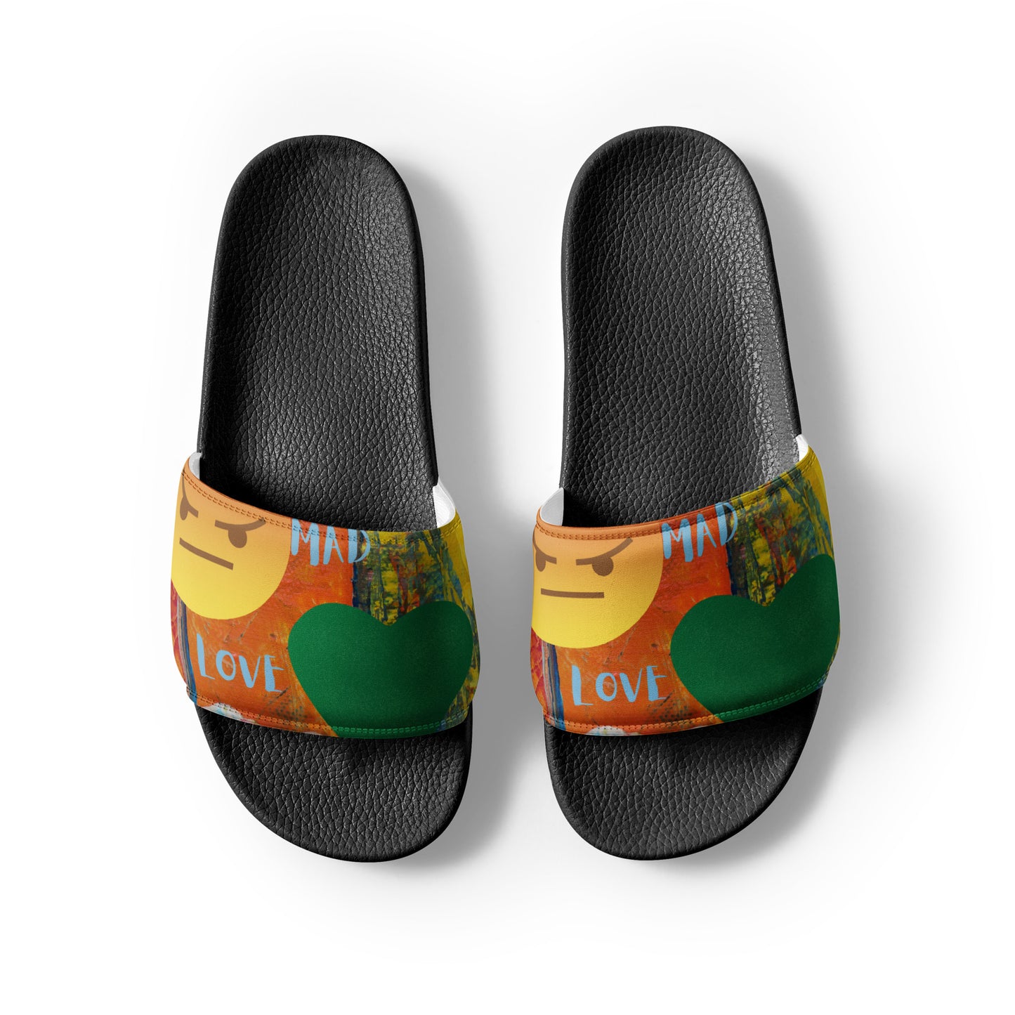 Youngblackmaninc. Mad Love Men’s slides