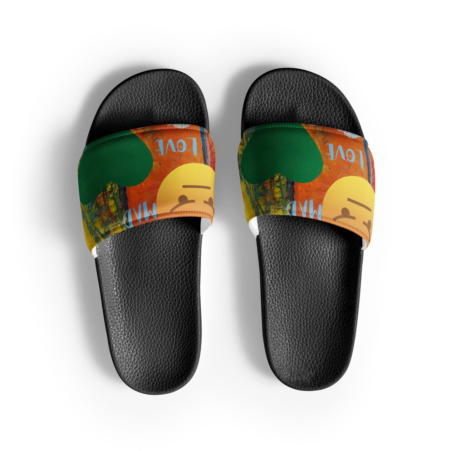 Youngblackmaninc. Mad Love Men’s slides