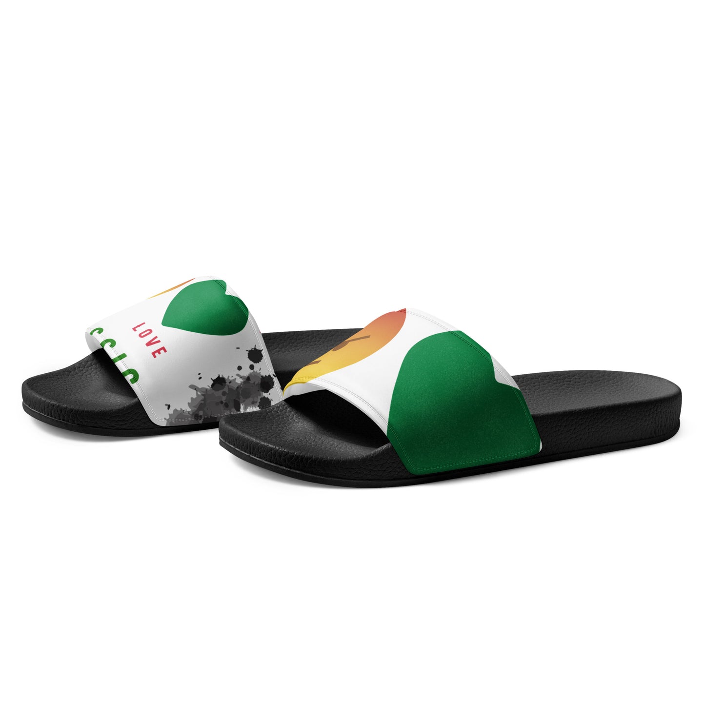 Youngblackmaninc. Mad Love Men’s slides