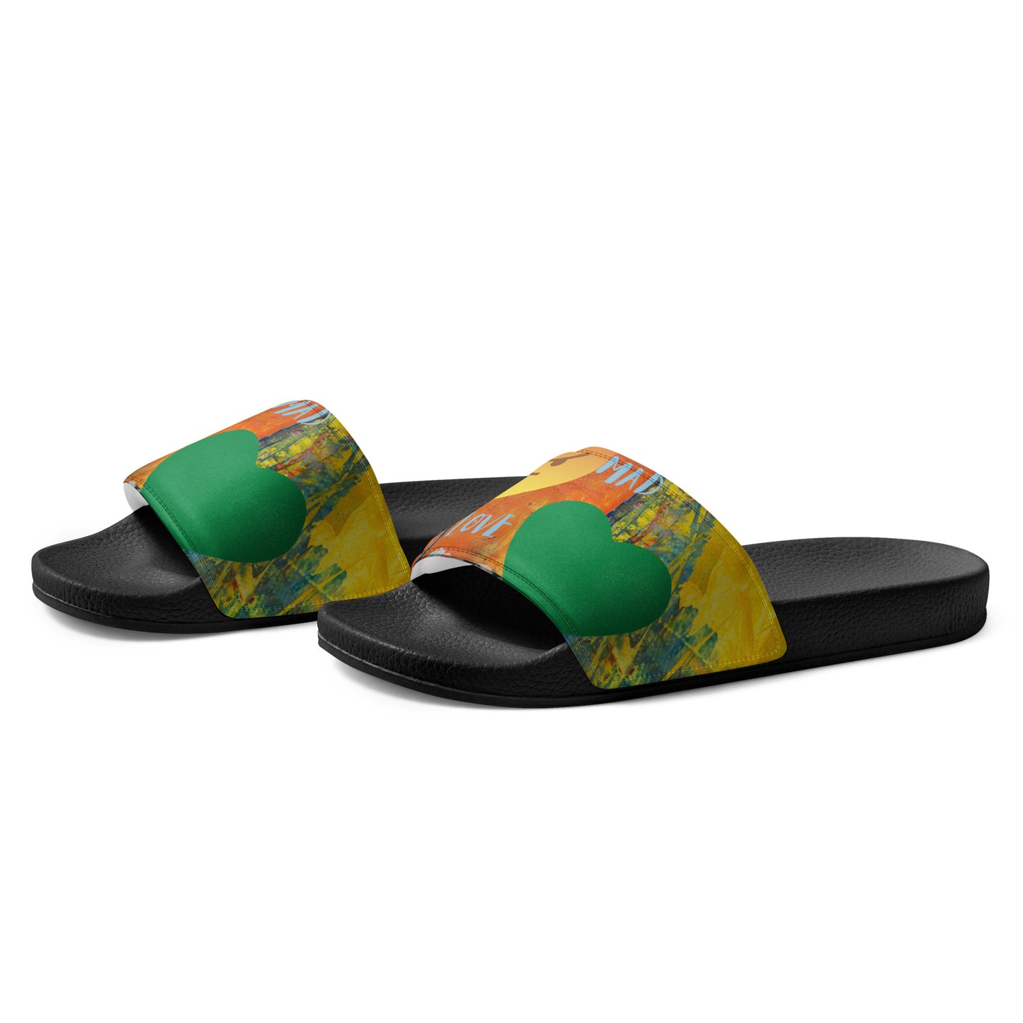Youngblackmaninc. Mad Love Men’s slides
