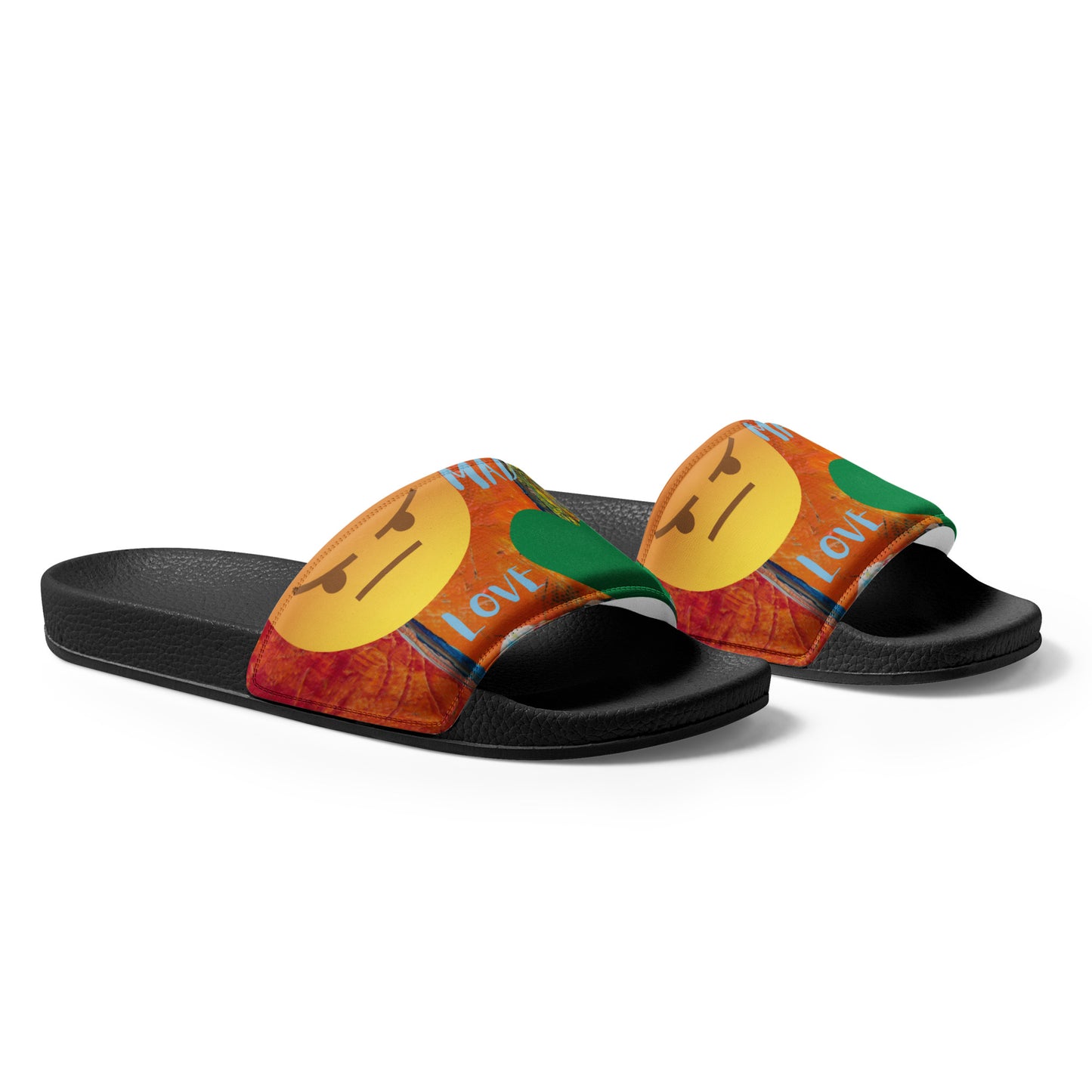 Youngblackmaninc. Mad Love Men’s slides