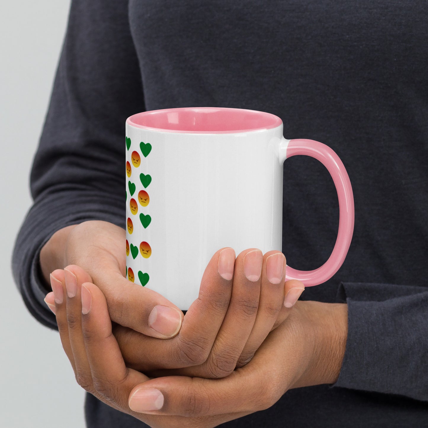 Youngblackmaninc. Mad Love Mug with Color Inside