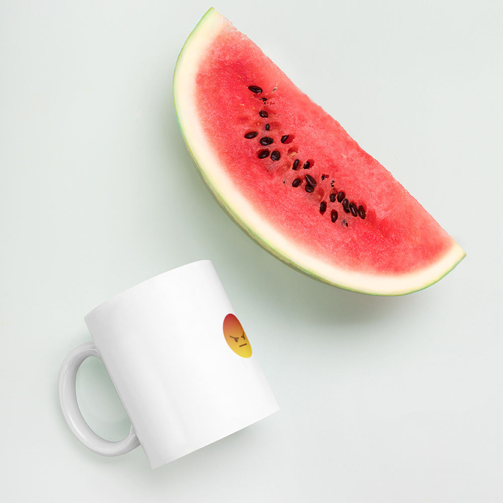 Youngblackmaninc. Mad Love White glossy mug