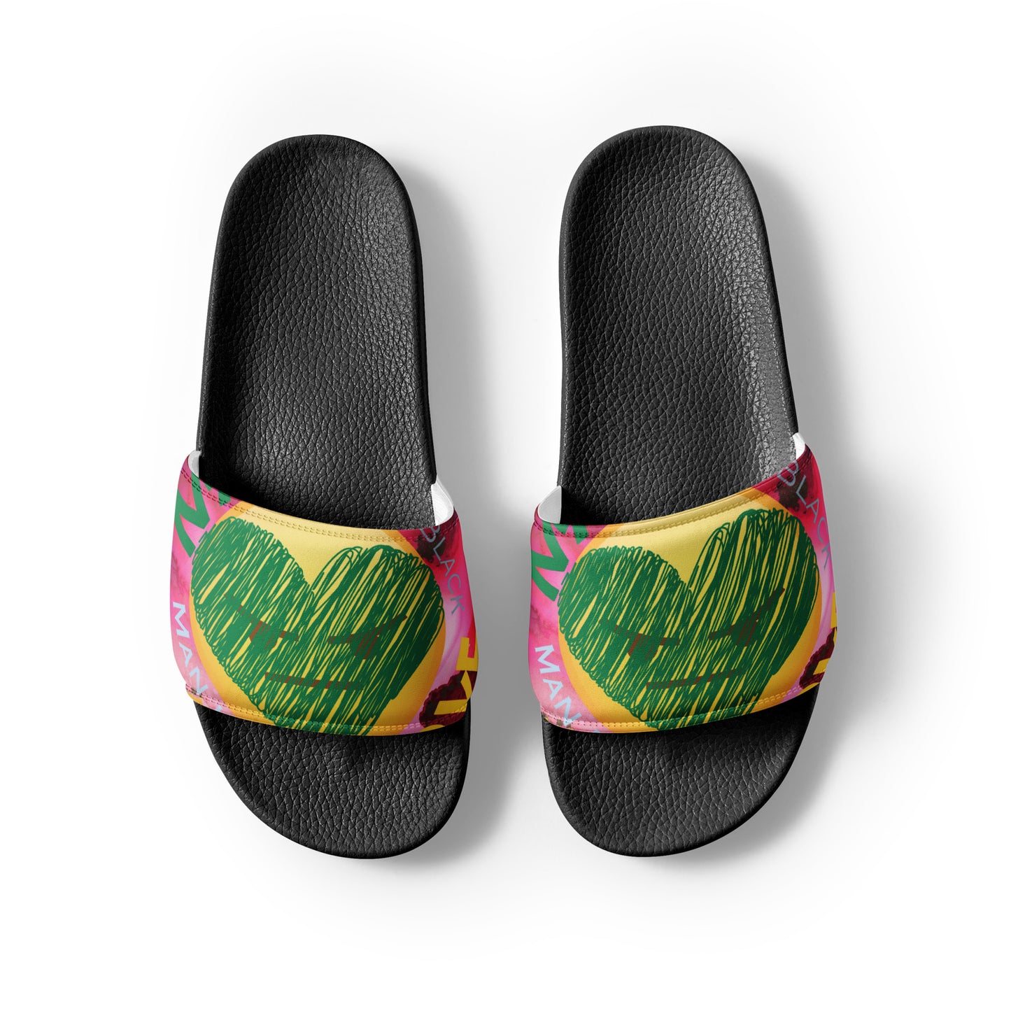 Youngblackmaninc. Mad Love Women's slides