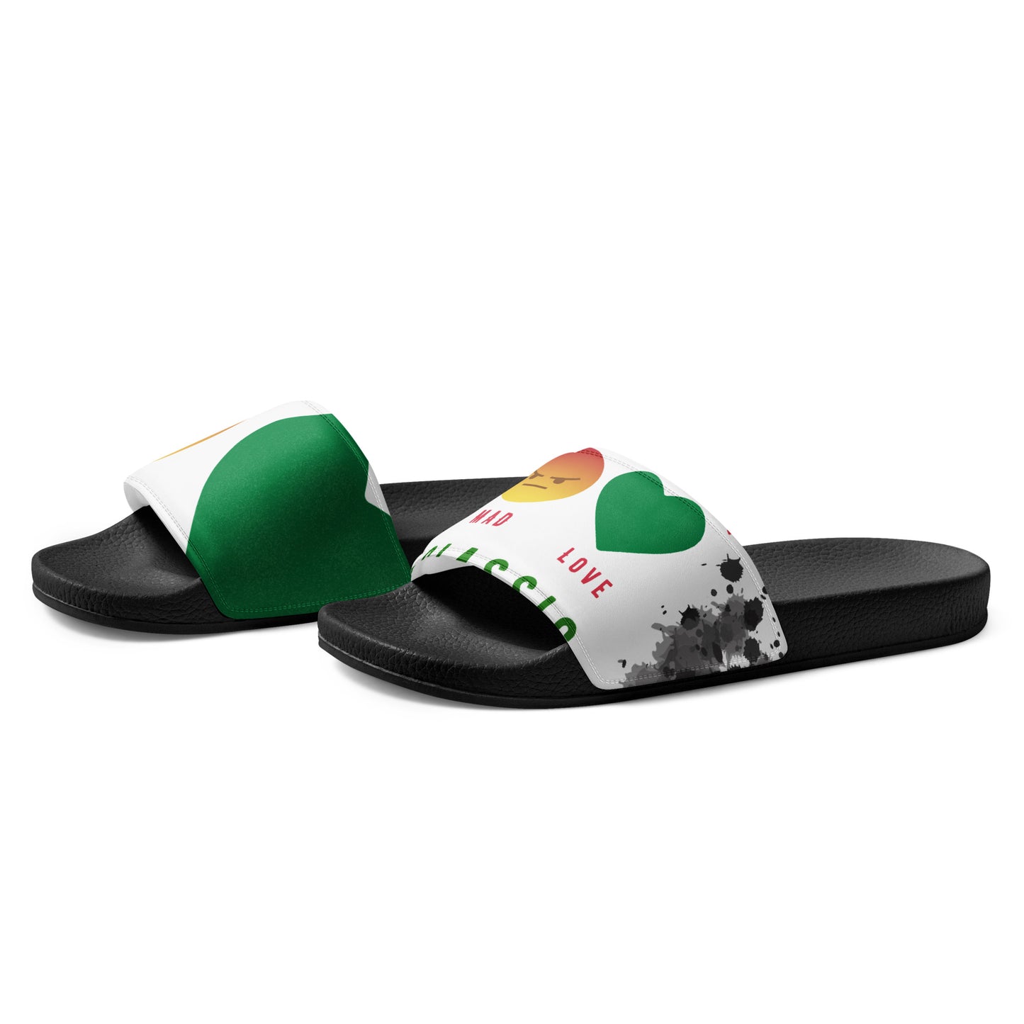 Youngblackmaninc. Mad Love Women's slides