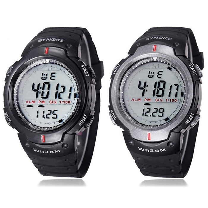 Waterproof Led Watches For Men Outdoor Sports Men Digital Led Quartz Alarm Men Wrist Watch Fashion Electronic Watch Relogio