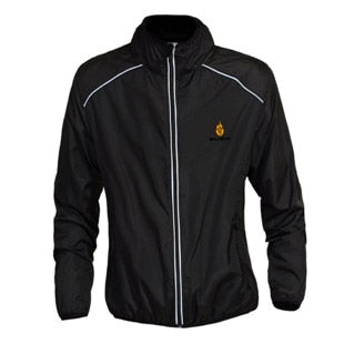 WOLFBIKE Waterproof Cycling Jackets Impermeable Ciclismo Sports Men Breathable Reflective Jersey Clothing Bike Long Sleeve Coat