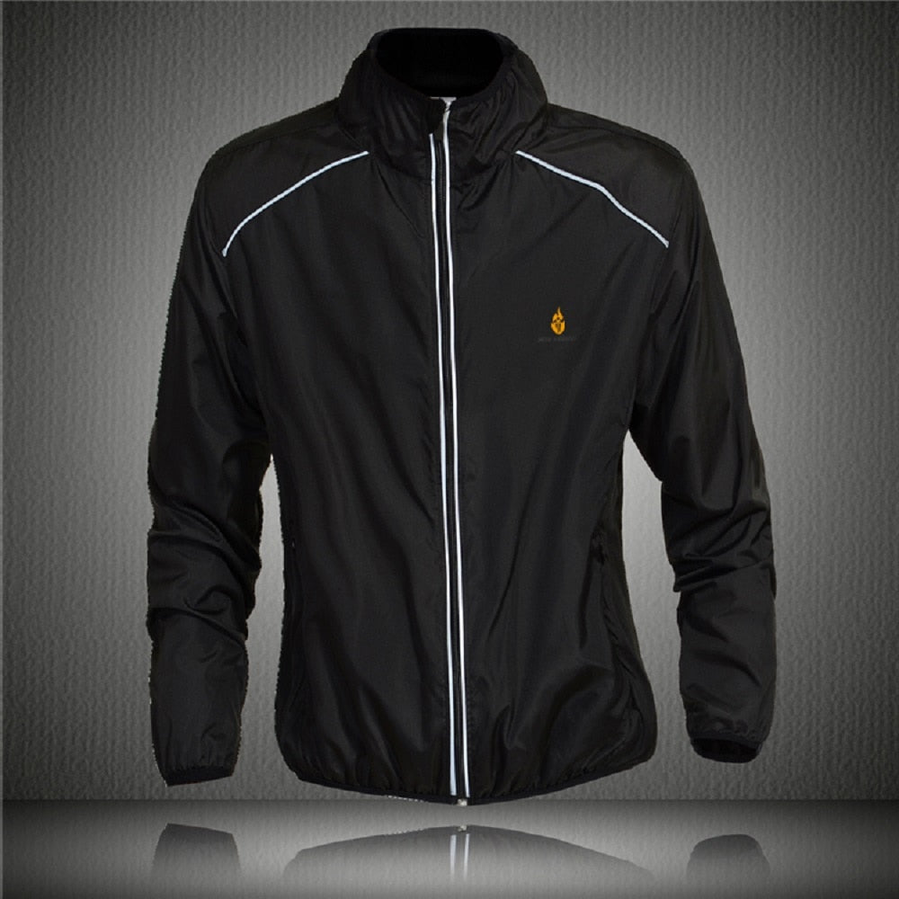 WOLFBIKE Waterproof Cycling Jackets Impermeable Ciclismo Sports Men Breathable Reflective Jersey Clothing Bike Long Sleeve Coat