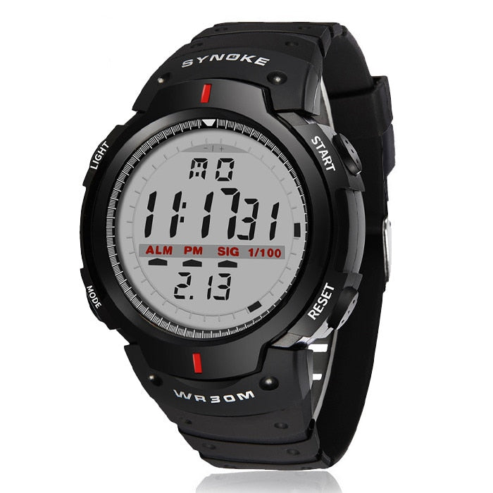 Waterproof Led Watches For Men Outdoor Sports Men Digital Led Quartz Alarm Men Wrist Watch Fashion Electronic Watch Relogio