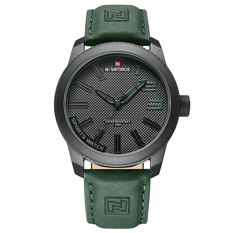 NAVIFORCE Men Quartz Wrist Watches Luxury Brand Military Sports Silicone Waterproof Men Watch Fashion Clock Relogio Masculino
