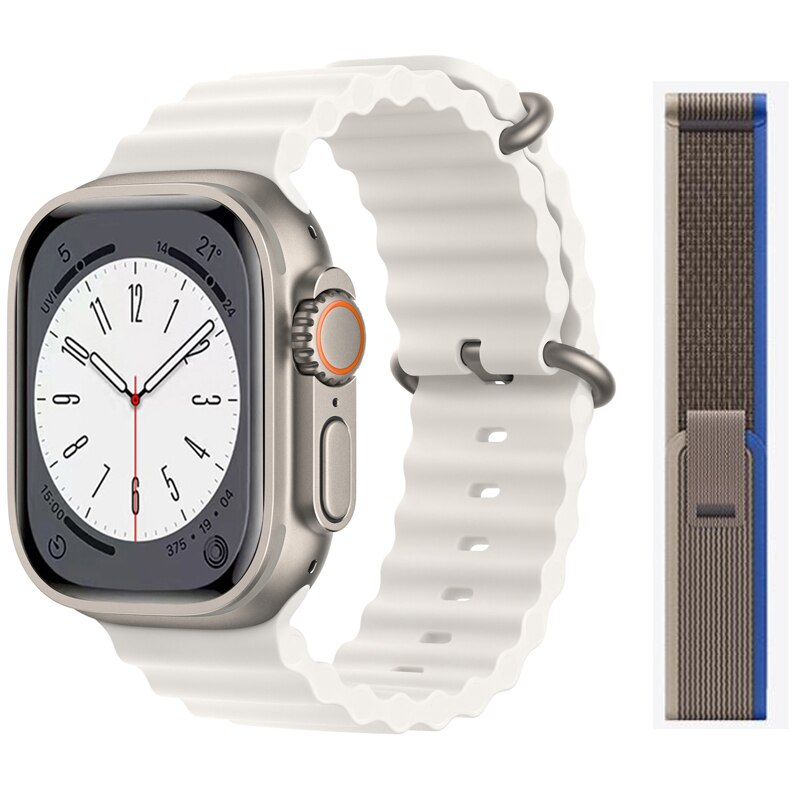 W&O Smart Watch X8+ Ultra 49MM Wireless Charging NFC 2.08 Inch Waterproof Sport Watches Bluetooth Calls Smartwatch Men Women