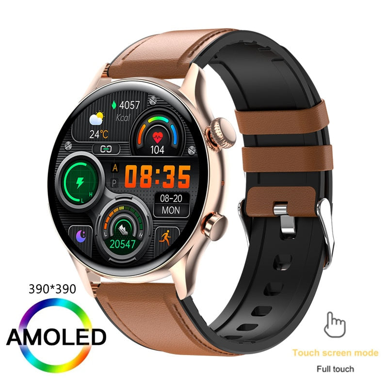 Xiaomi 2022 NFC Smart Watch Men AMOLED 390*390 HD Screen Always Display Bluetooth Call Women IP68 Waterproof Smartwatch With Box