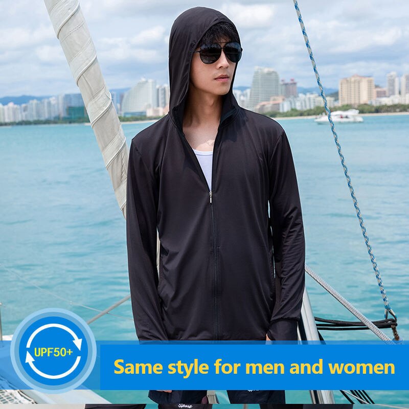 UPF 50+ UV Sun Protection Clothing Men Women Long Sleeve Breathable Outdoor Sports Cycling Fishing Running Hiking Clothes XA295Q