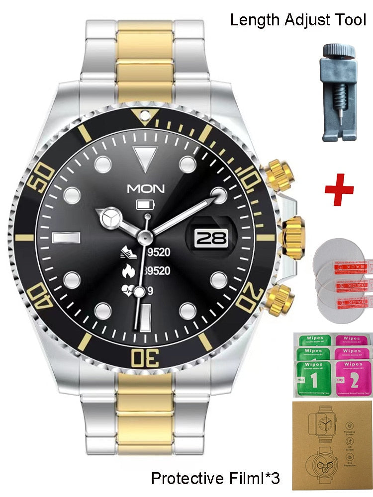 Smart Watch Men Watches Multifunction Smartwatch Fitness Sports Waterproof Wrist Clock Bluetooth Call Connected Business Casual