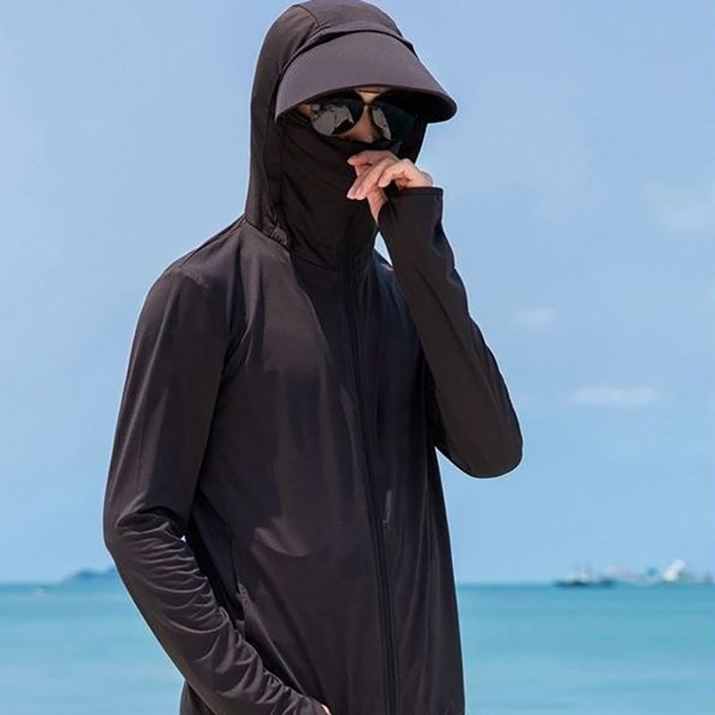 UPF 50+ UV Sun Protection Clothing Men Women Long Sleeve Breathable Outdoor Sports Cycling Fishing Running Hiking Clothes XA295Q